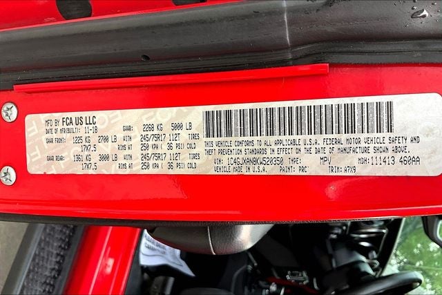 2019 Jeep Wrangler Sport S