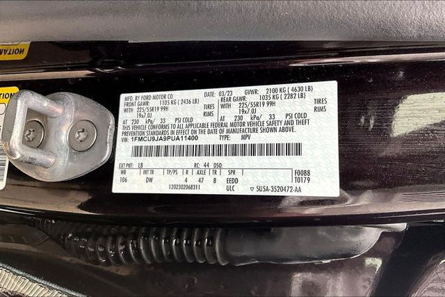 2023 Ford Escape Platinum