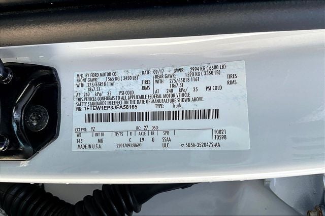 2018 Ford F-150 XLT