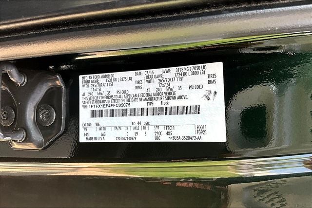 2015 Ford F-150 XLT