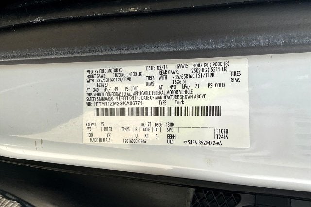 2016 Ford Transit-250 Base