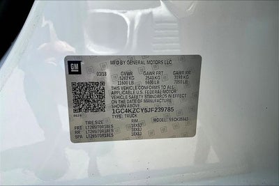 2018 Chevrolet Silverado 3500HD LT