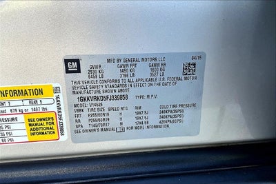 2015 GMC Acadia SLT-1