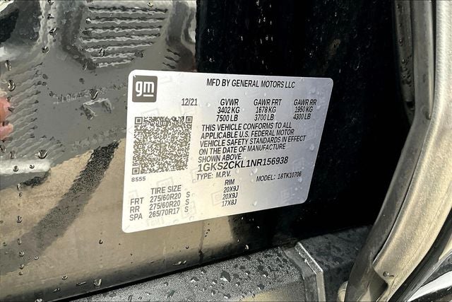 2022 GMC Yukon AT4