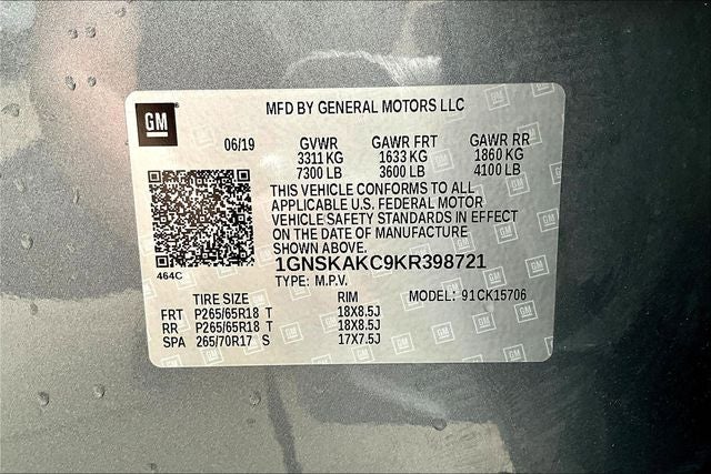 2019 Chevrolet Tahoe LS