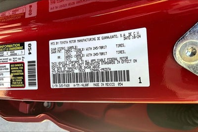 2024 Toyota Tacoma SR