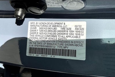 2022 Honda Passport TrailSport