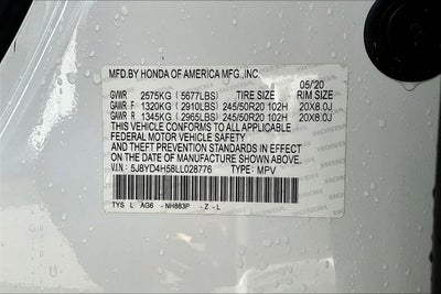 2020 Acura MDX Technology SH-AWD