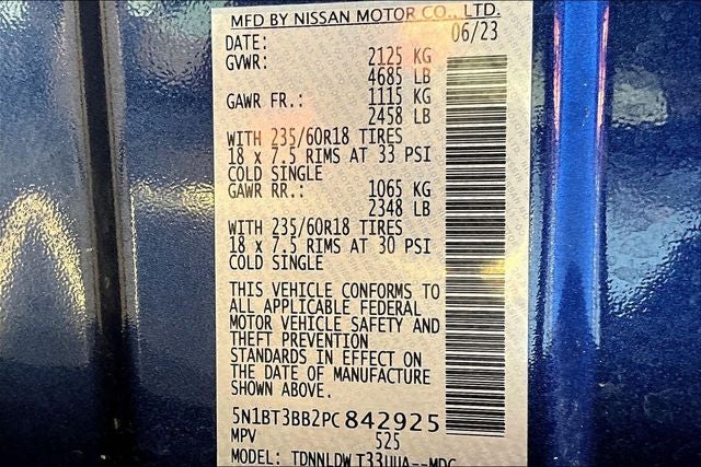 2023 Nissan Rogue SV