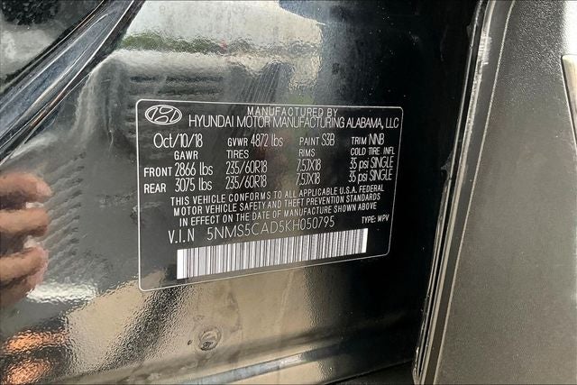 2019 Hyundai Santa Fe Limited