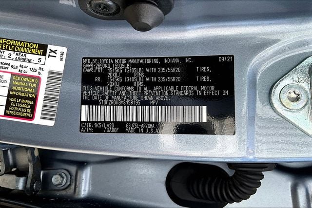 2021 Toyota Highlander Platinum