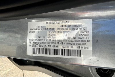 2012 Mazda Mazda5 Grand Touring