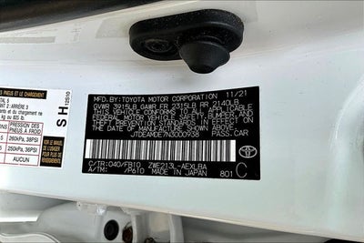 2022 Toyota Corolla Hybrid LE
