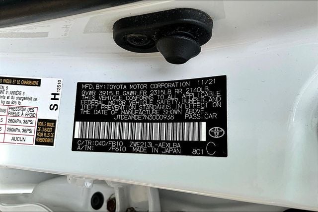 2022 Toyota Corolla Hybrid LE