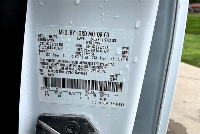 2022 Ford Transit Connect XL