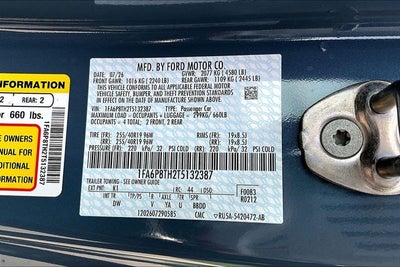 2026 Ford Mustang EcoBoost® Fastback