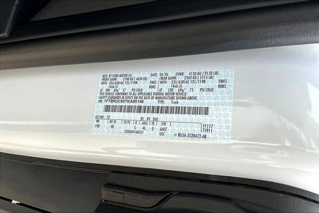 2026 Ford Transit Commercial Cargo Van