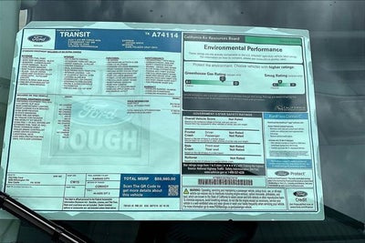 2026 Ford Transit Commercial Cargo Van
