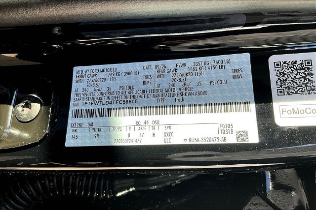 2026 Ford F-150 Platinum®