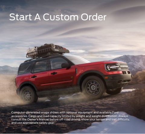 Start a custom order | Phil Fitts Ford in New Castle PA