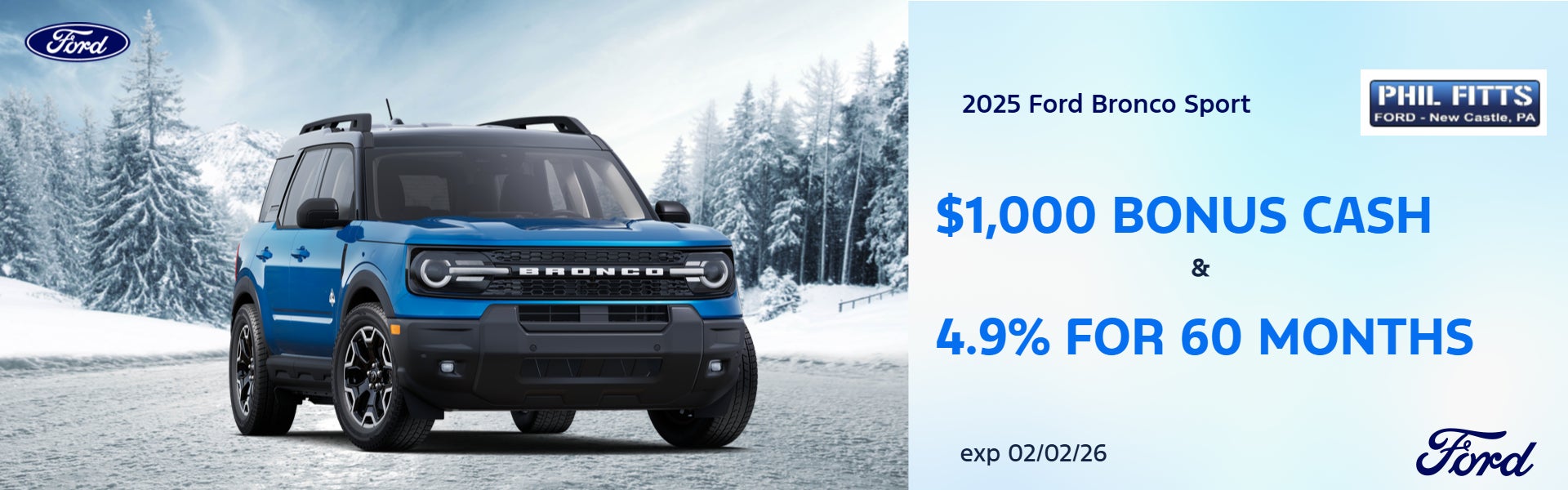 2025 Ford Bronco Sport